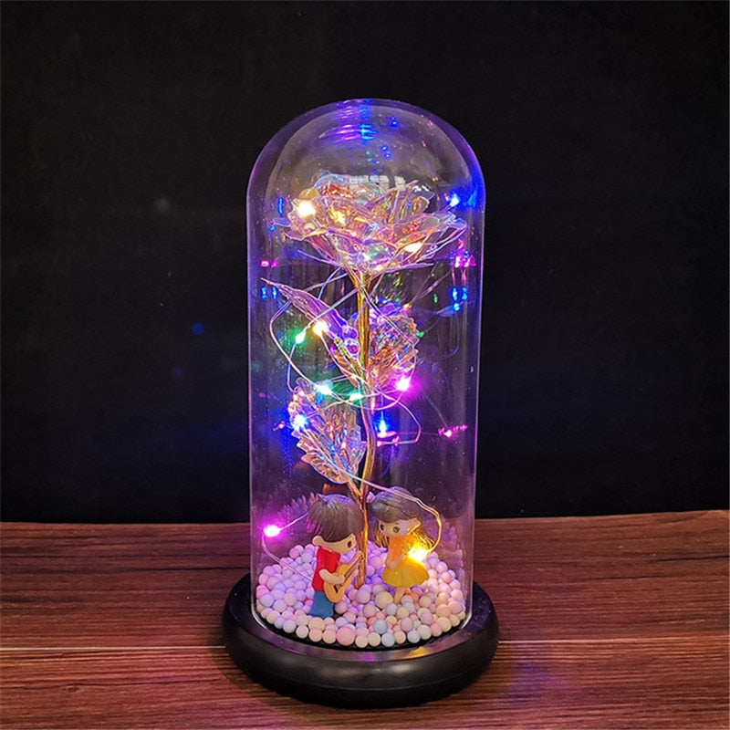 LED Enchanted Galaxy Rose