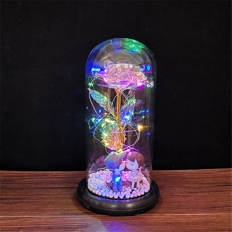 LED Enchanted Galaxy Rose