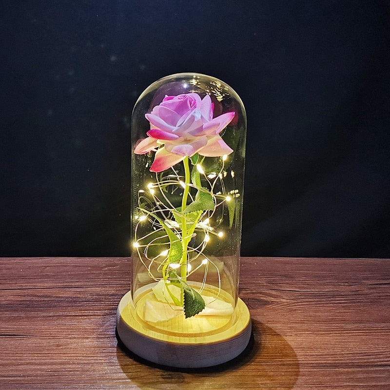 LED Enchanted Galaxy Rose