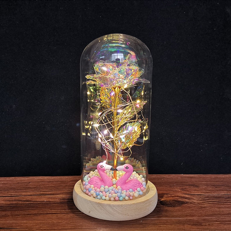 LED Enchanted Galaxy Rose