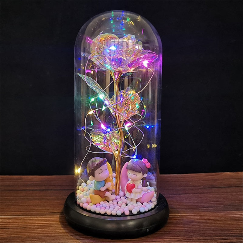 LED Enchanted Galaxy Rose