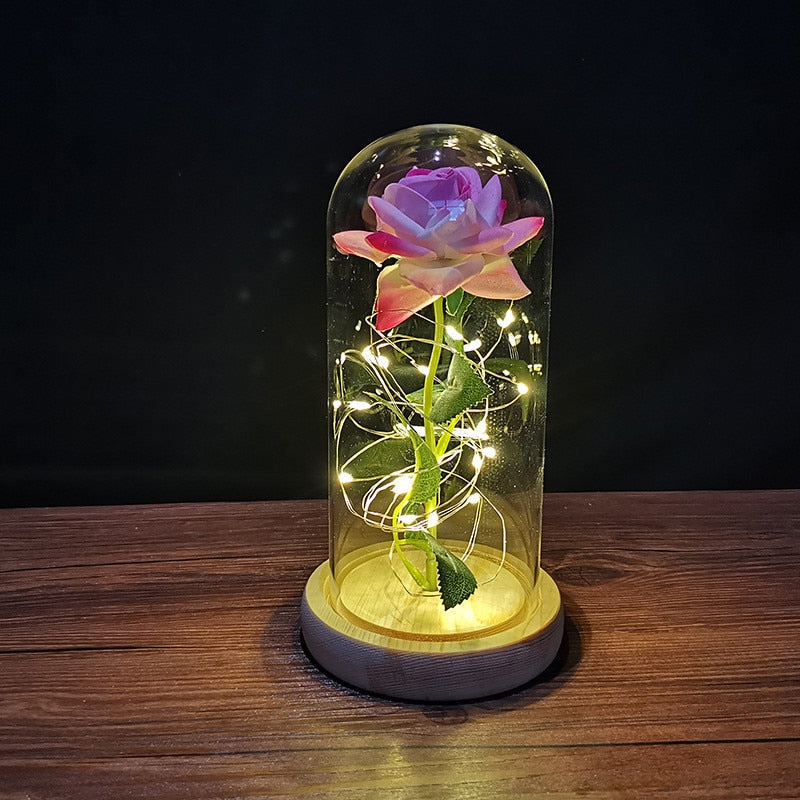 LED Enchanted Galaxy Rose