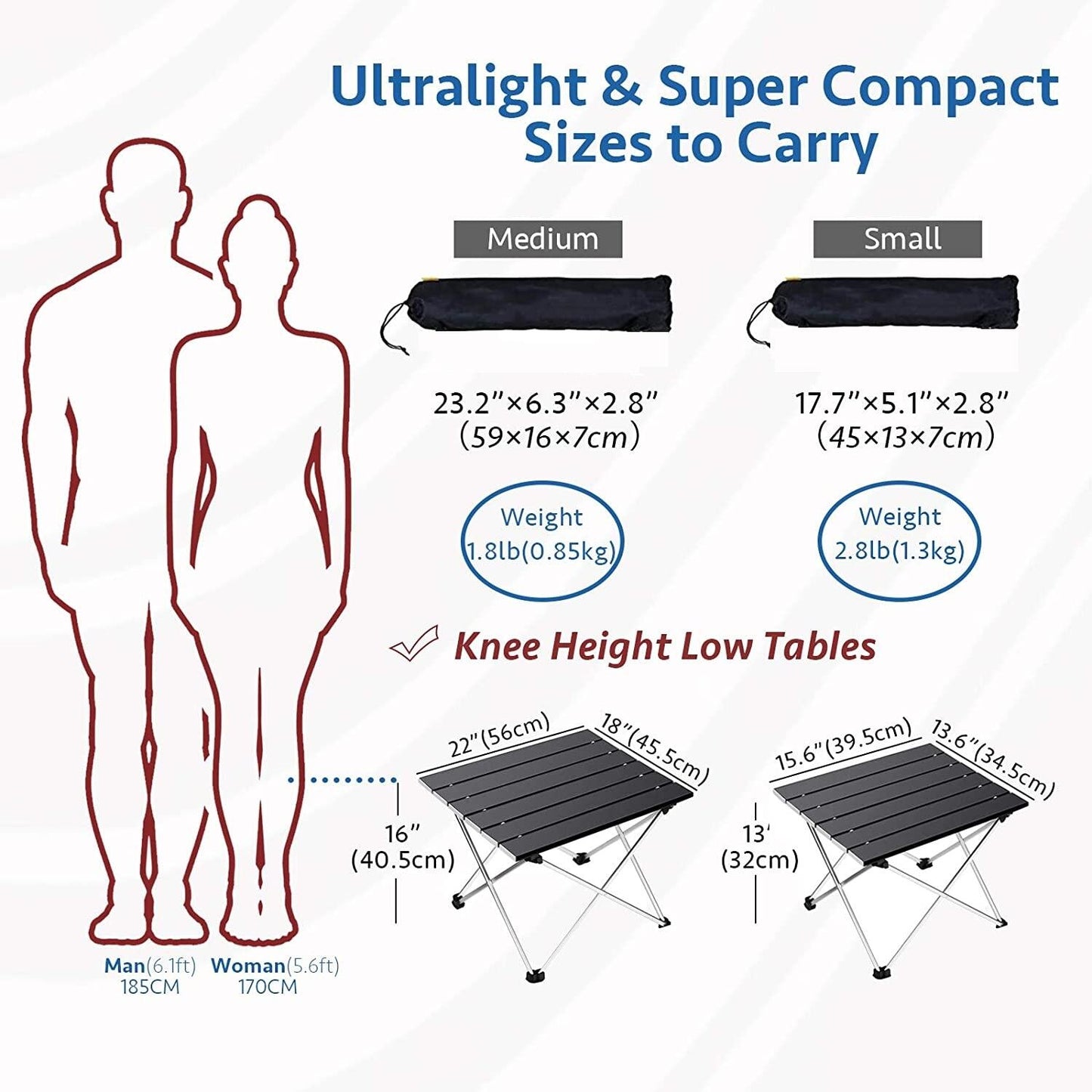 Ultralight Folding Camping Table